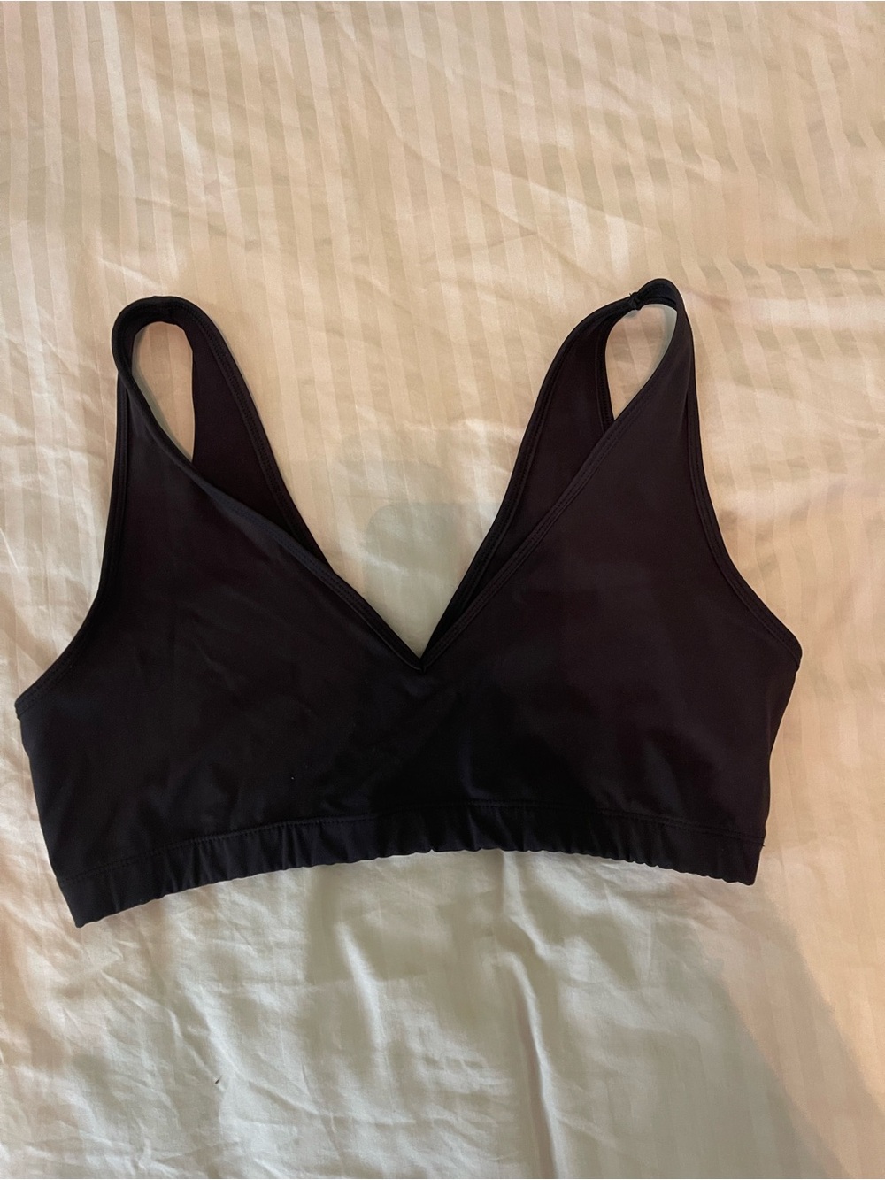 WeWoreWhat Black Bra sz L